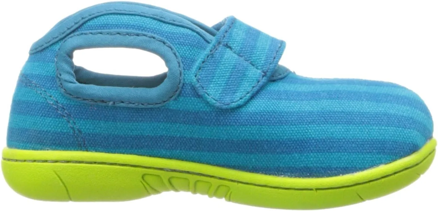 Bogs Baby Canvas Mid Stripe Sneaker (Toddler),Violet Multi, 9 M US Toddler