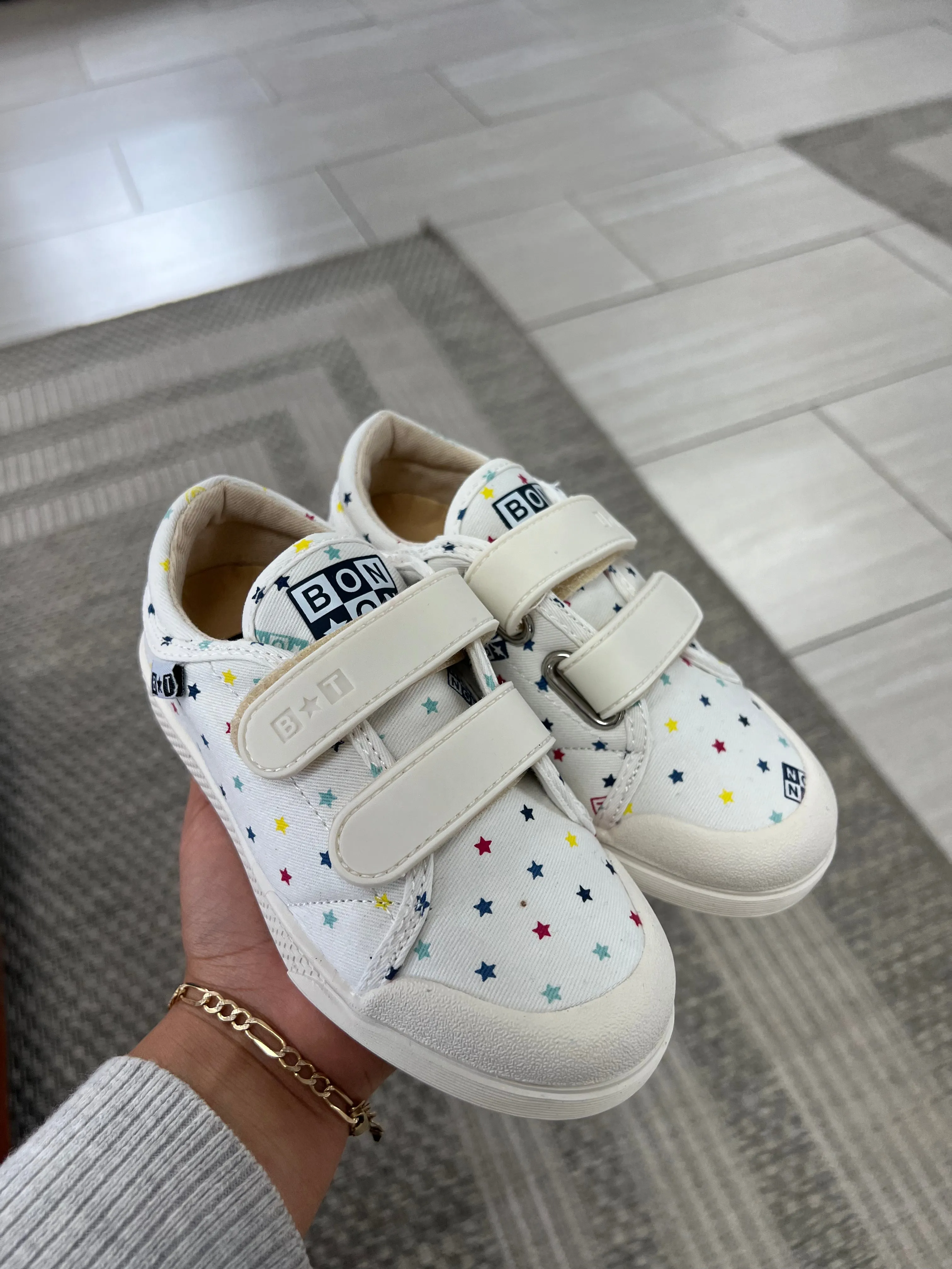 Bonton Multicolor Star Velcro Sneaker