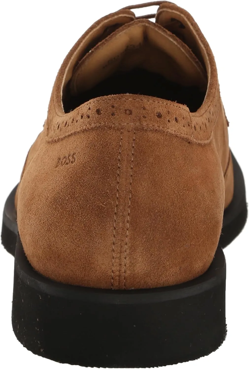 BOSS Men's Baird Suede Leather Derby Shoe Oxford