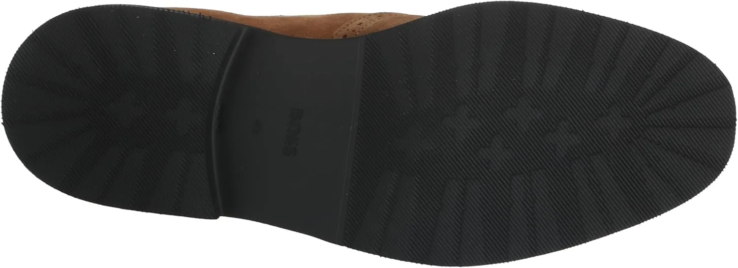 BOSS Men's Baird Suede Leather Derby Shoe Oxford