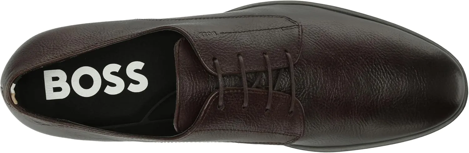 BOSS Men's Colby Grain Leather Derby Shoe Oxford