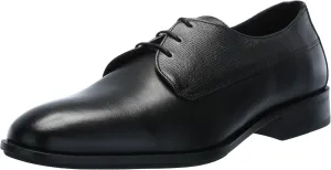 BOSS Men's Colby Mixed Leather Lace Up Derby Dress Shoe Oxford
