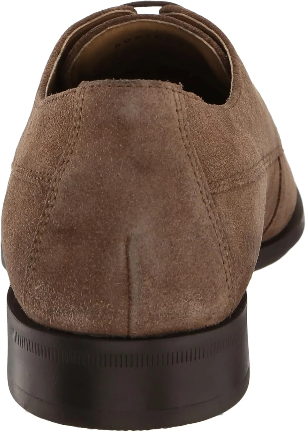 BOSS Men's Colby Smooth Suede Lace Up Derby Dress Shoe Oxford Flat