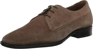 BOSS Men's Colby Smooth Suede Lace Up Derby Dress Shoe Oxford Flat