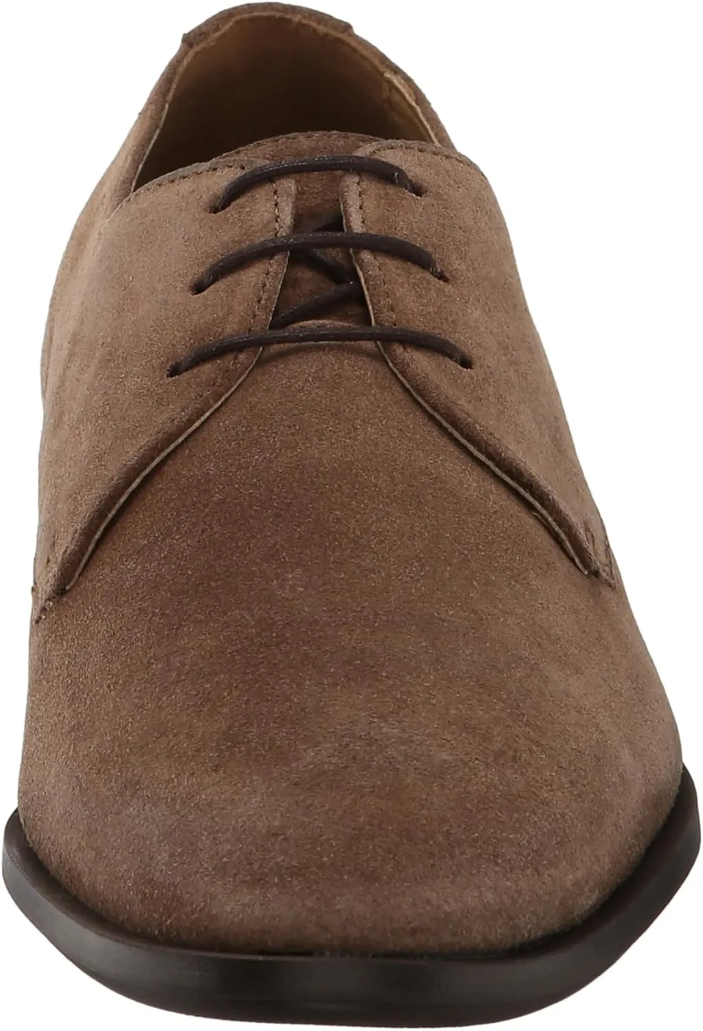 BOSS Men's Colby Smooth Suede Lace Up Derby Dress Shoe Oxford Flat