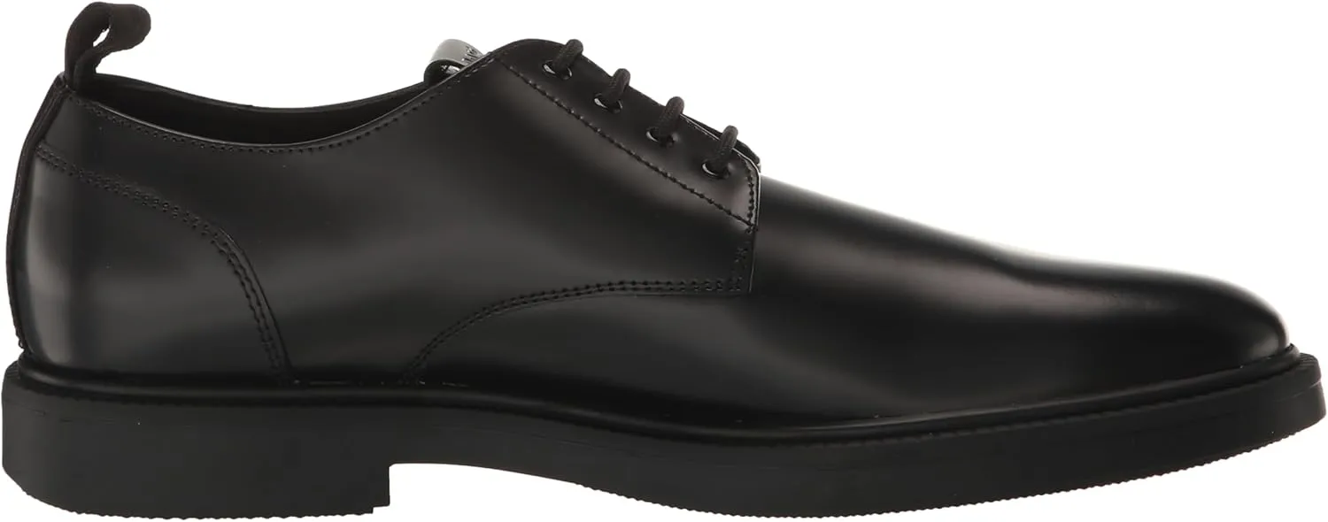 BOSS Men's Larry Brush Off Leather Derby Shoe Oxford