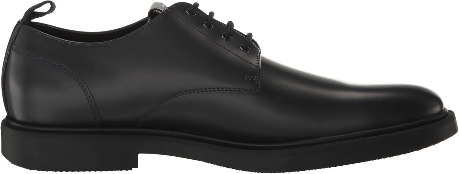BOSS Men's Larry Brush Off Leather Derby Shoe Oxford