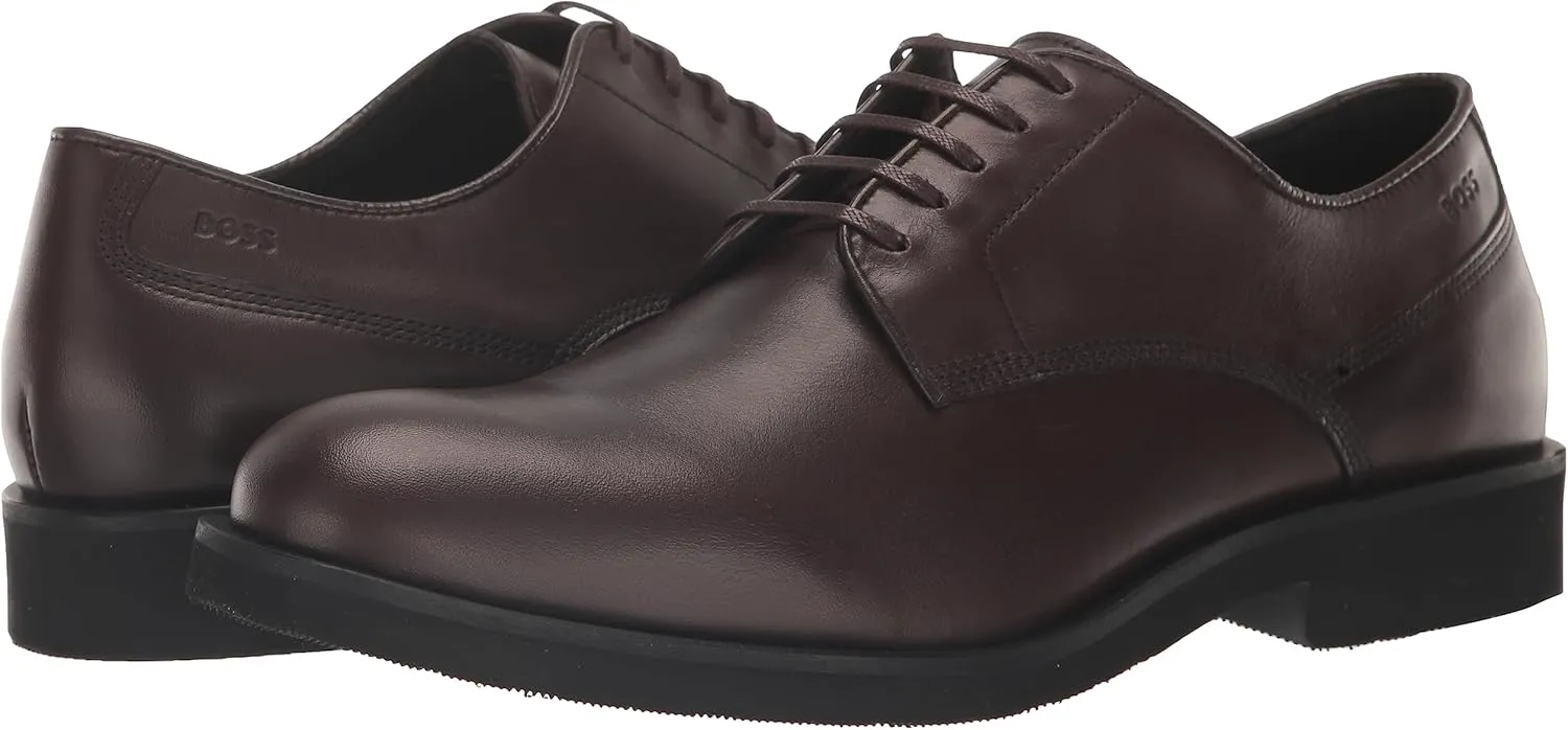 BOSS Men's Smooth Leather Derby Dress Shoe Oxford