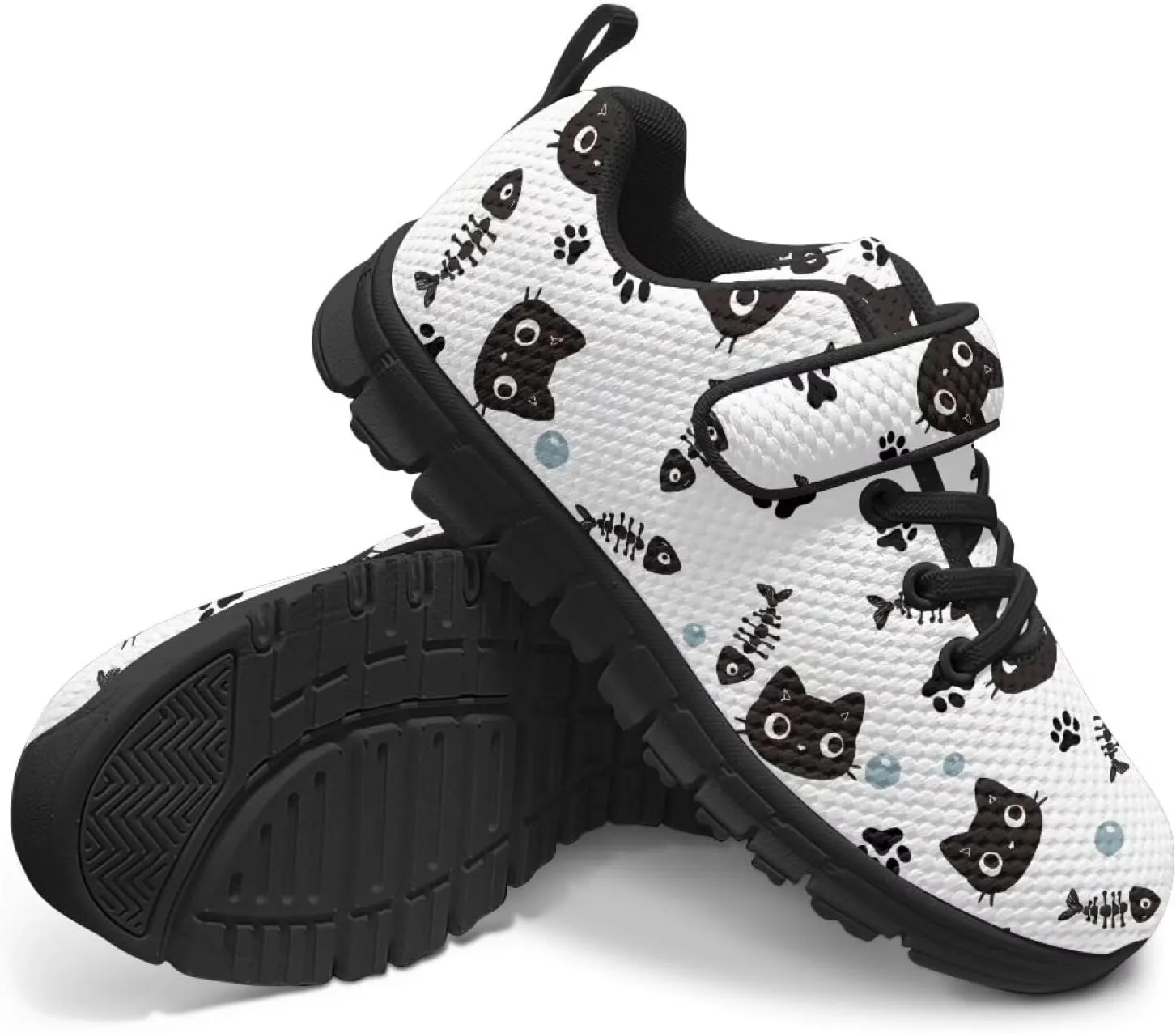 Boys Girls Baseball Sneakers,Children Anti-Skid Single Buckle Shoes Wear Resistant Running Walking Shoes