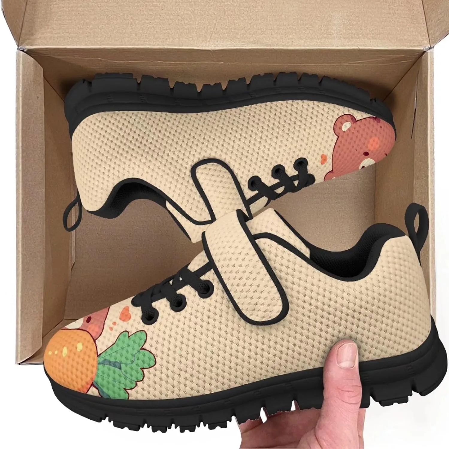 Boys Girls Baseball Sneakers,Children Anti-Skid Single Buckle Shoes Wear Resistant Running Walking Shoes