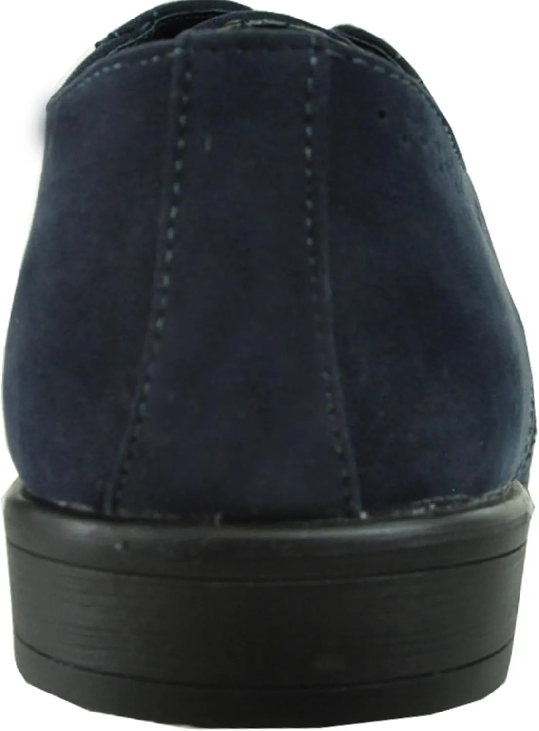 bravo! Men Dress Shoe King Classic Lace-up Oxford Plain or Cap Toe or Wingtip Leather Sock Medium and Wide Width Size from 6 to 18 Black Brown Cognac Blue Purple Red