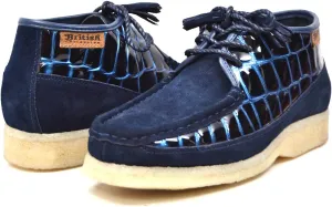 British Collection - Knicks Croc and Suede Men Slip on Shoes