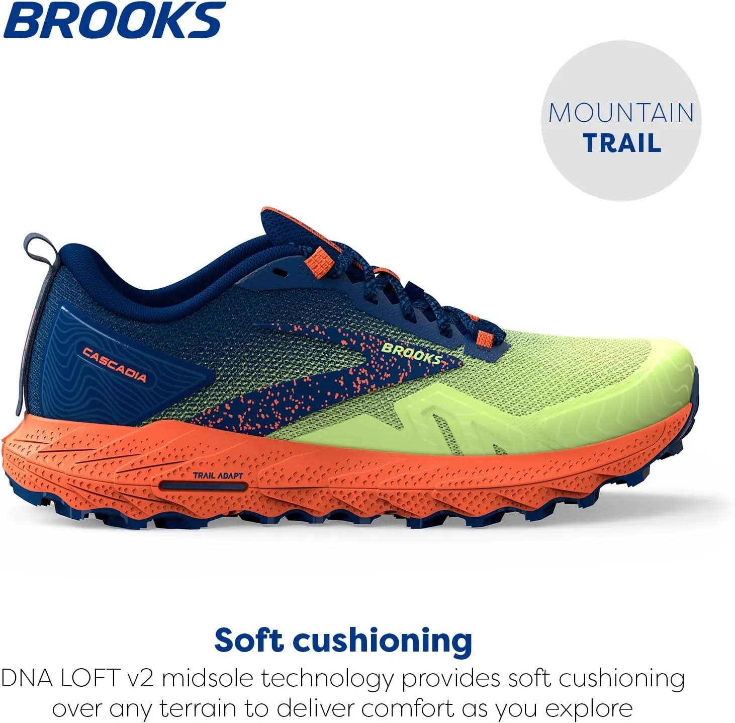 Brooks Men’s Cascadia 17 Trail Running Shoe