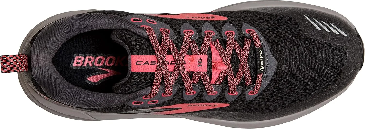 Brooks Women’s Cascadia 16 GTX Waterproof Trail Running Shoe