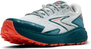 Brooks Women’s Divide 5 Trail Running Shoe - Bit of Blue/Legion Blue/Flame - 8 Medium