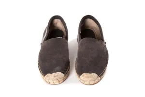 Brunello Cucinell Grey & White Espadrille Flats SZ 36