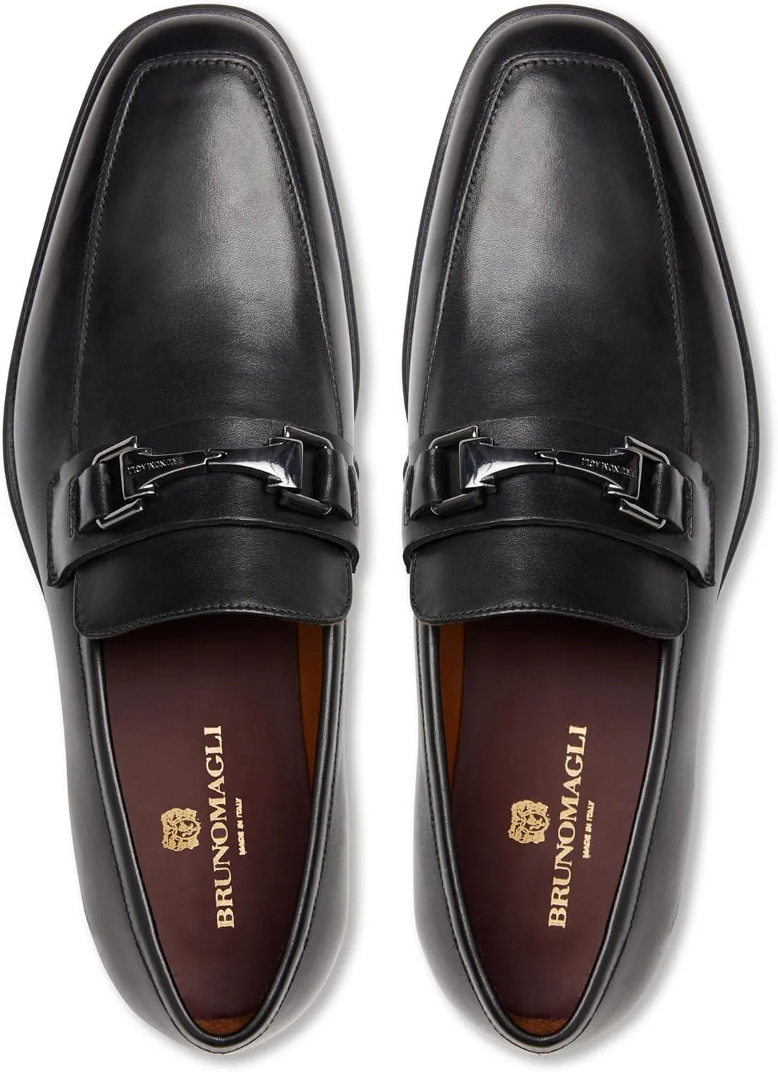 Bruno Magli Men's Raging Bit Loafers Slip-On, Luxurious Leather Shoes