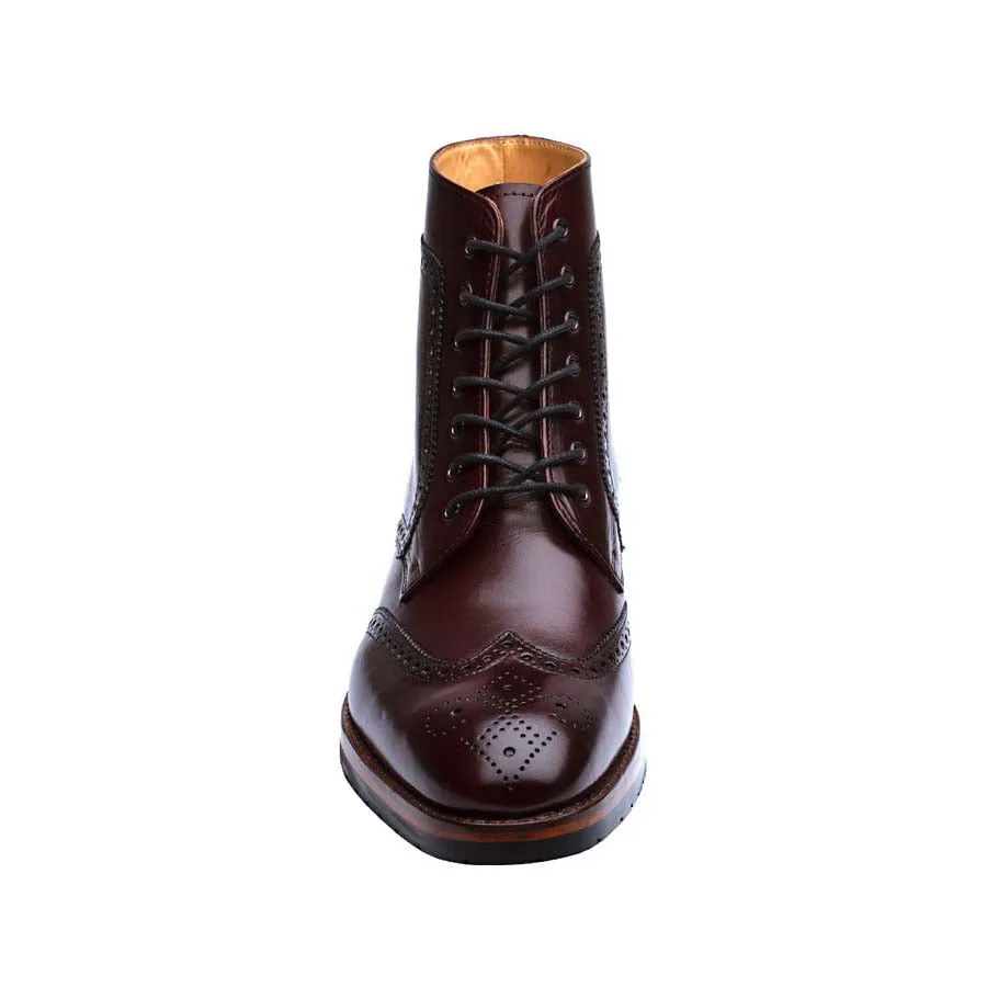 Burgundy Derby Boot