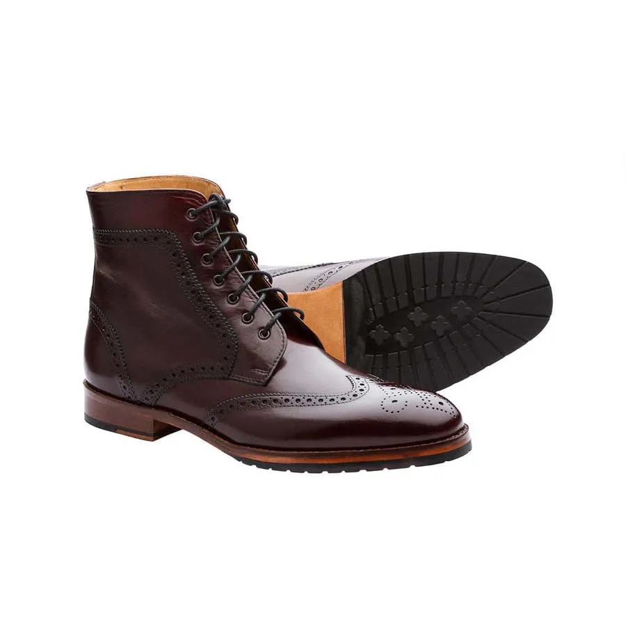 Burgundy Derby Boot