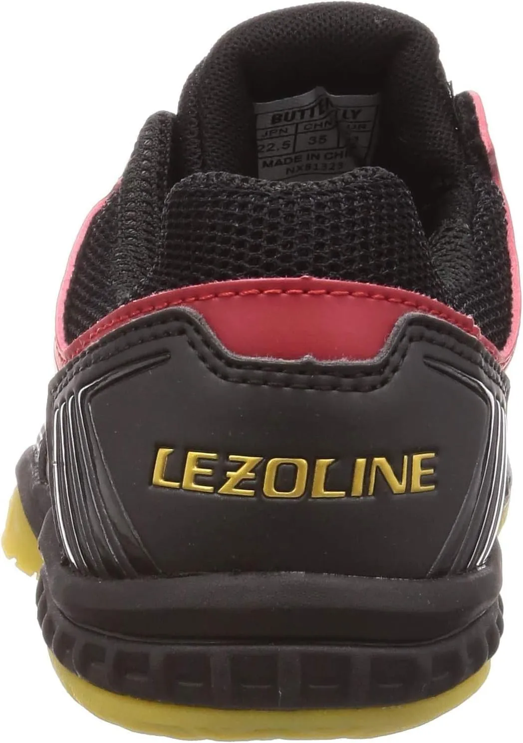 Butterfly Lezoline Rifones Shoes - Table Tennis Shoes for Men or Women - Athletic Support, Flexibility, Shock Absorbing Cushion, Gripping Ping Pong Shoe