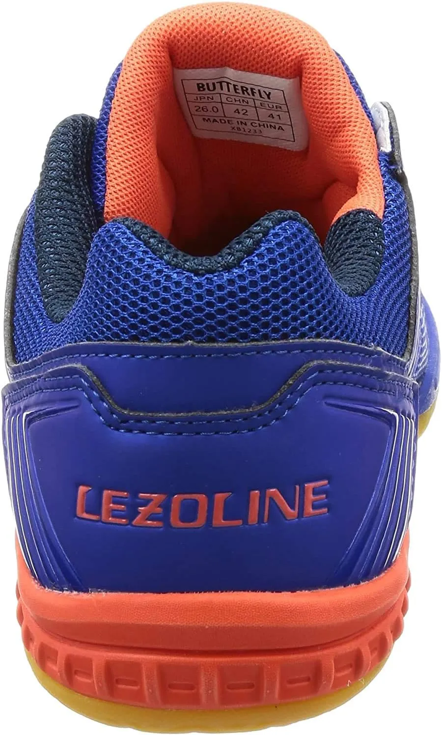 Butterfly Lezoline Rifones Shoes - Table Tennis Shoes for Men or Women - Athletic Support, Flexibility, Shock Absorbing Cushion, Gripping Ping Pong Shoe
