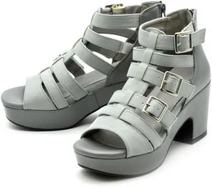 By Ashinagaojisan 8490074 Thick Sole Sandals Gladiator