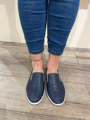 CALISIR 433 SLIP-ON SHOE - NAVY