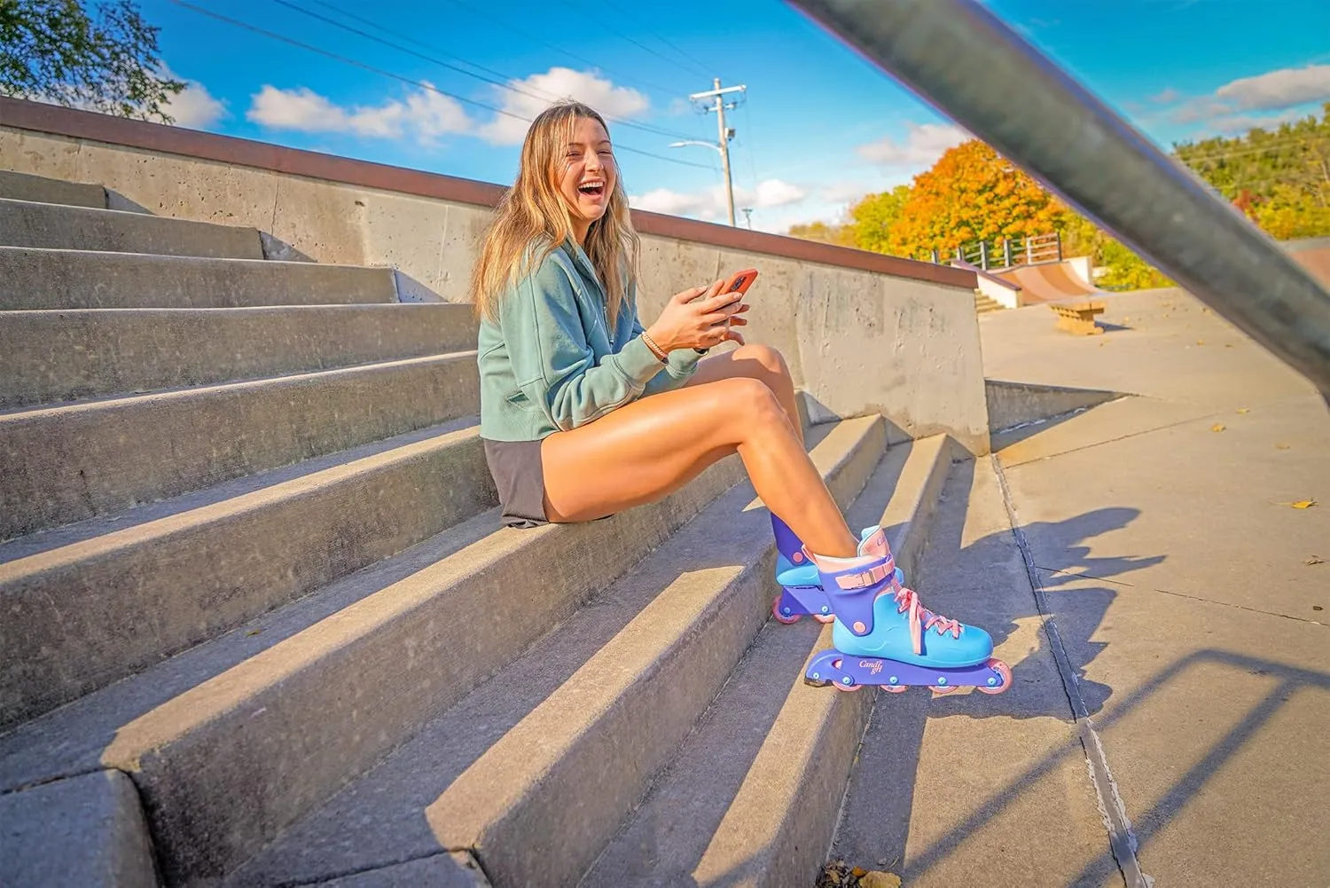 Candi GRL South Beach Molded Inline Skates by Roller Derby Elite