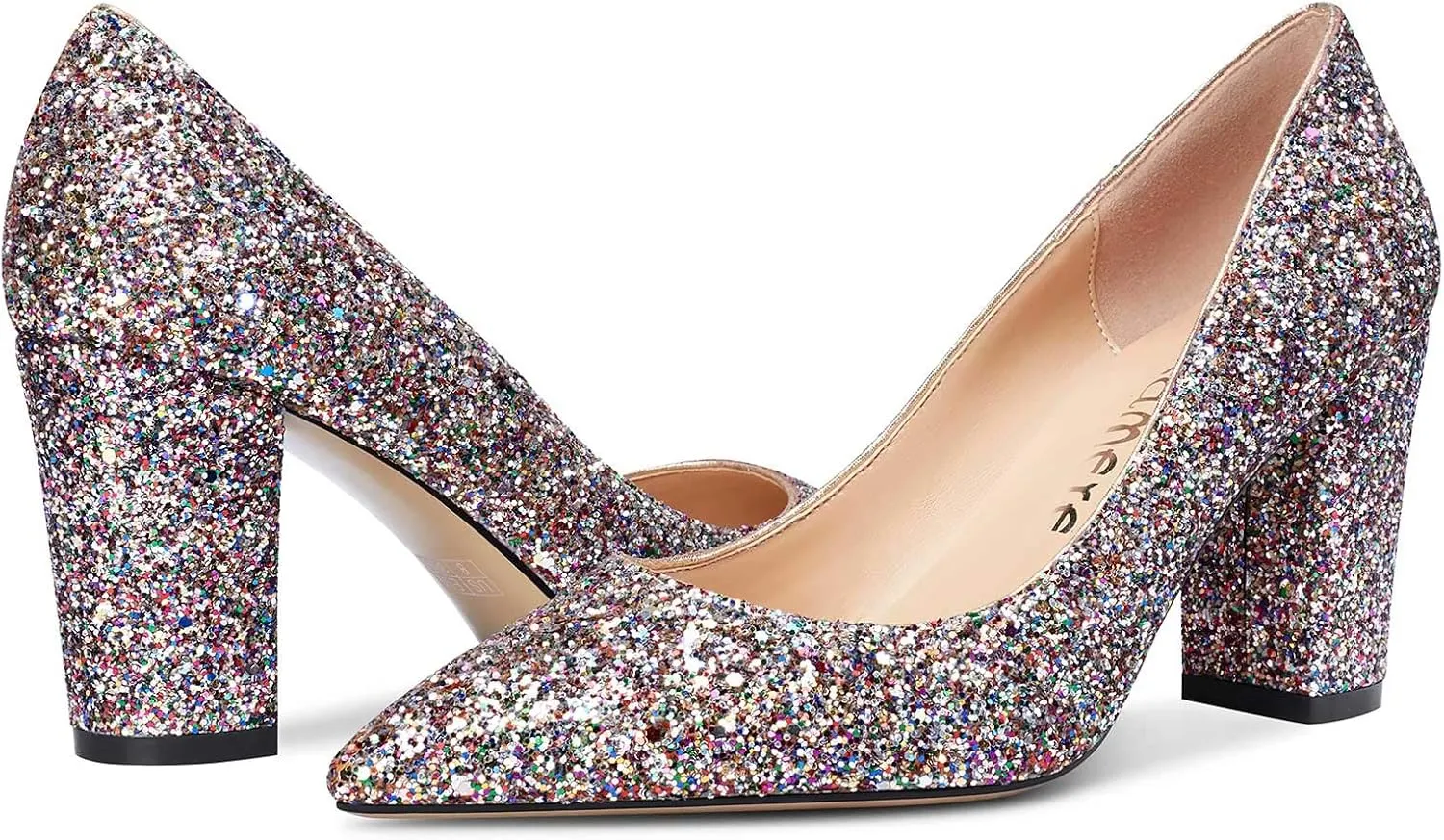 Castamere Womens High Heel Pointed Toe Slip-on Pumps 8CM