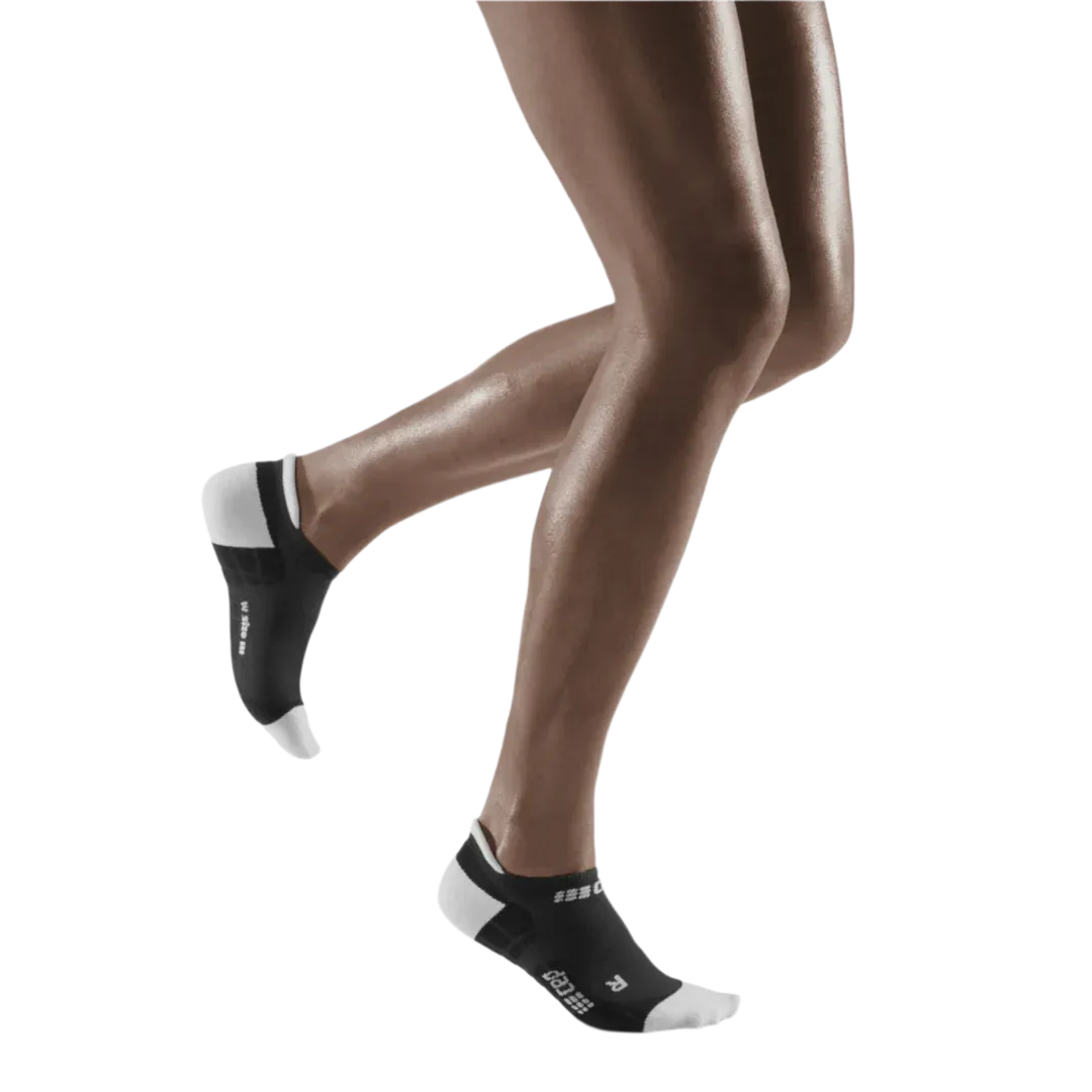 CEP | Ultralight Compression Socks No Show | Men's | Black/Light Grey