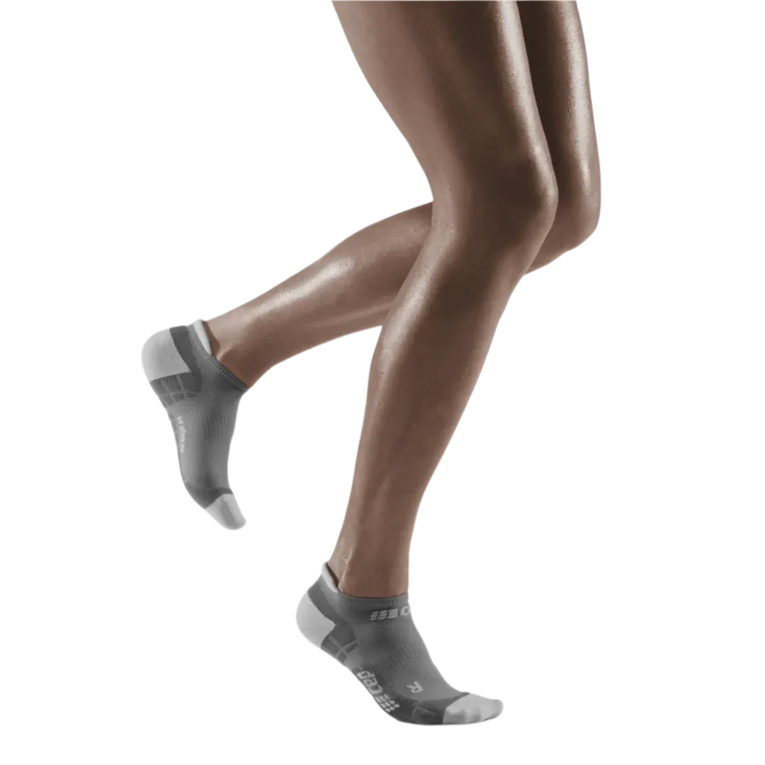 CEP | Ultralight Compression Socks No Show | Men's | Grey/Light Grey