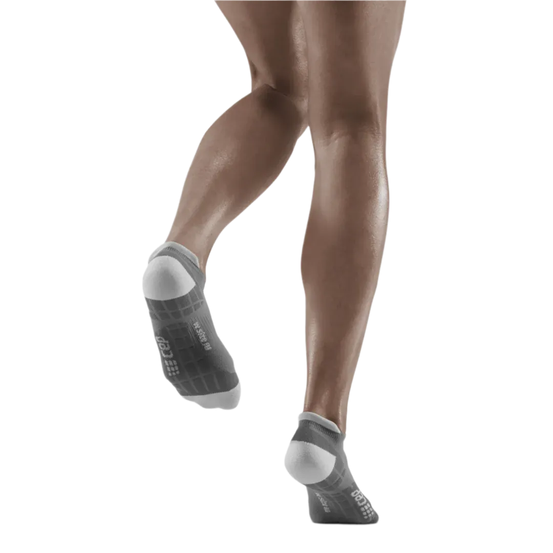 CEP | Ultralight Compression Socks No Show | Men's | Grey/Light Grey