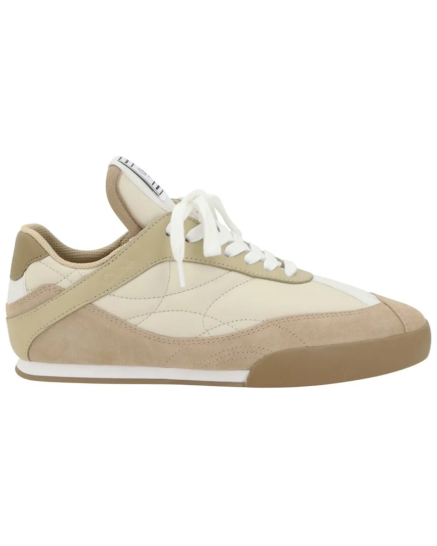 Chloé Kick Leather-Trim Sneaker