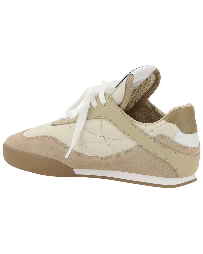Chloé Kick Leather-Trim Sneaker