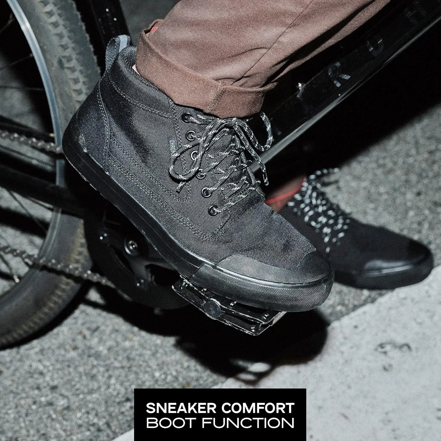 Chrome Industries 415 Nylon Boot for Men & Women – Water-Resistant Boots for Work & Casual Days