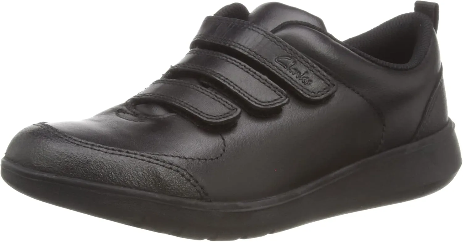 Clarks Boy's Scape Sky K Kids Sneaker, Medium