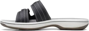 Clarks - Womens Breeze Piper H Shoes, Color Black, Size: 6 M US