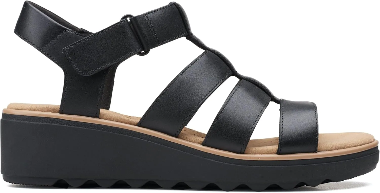 Clarks Women's Gladiator Wedge Sandal, AD Template Size