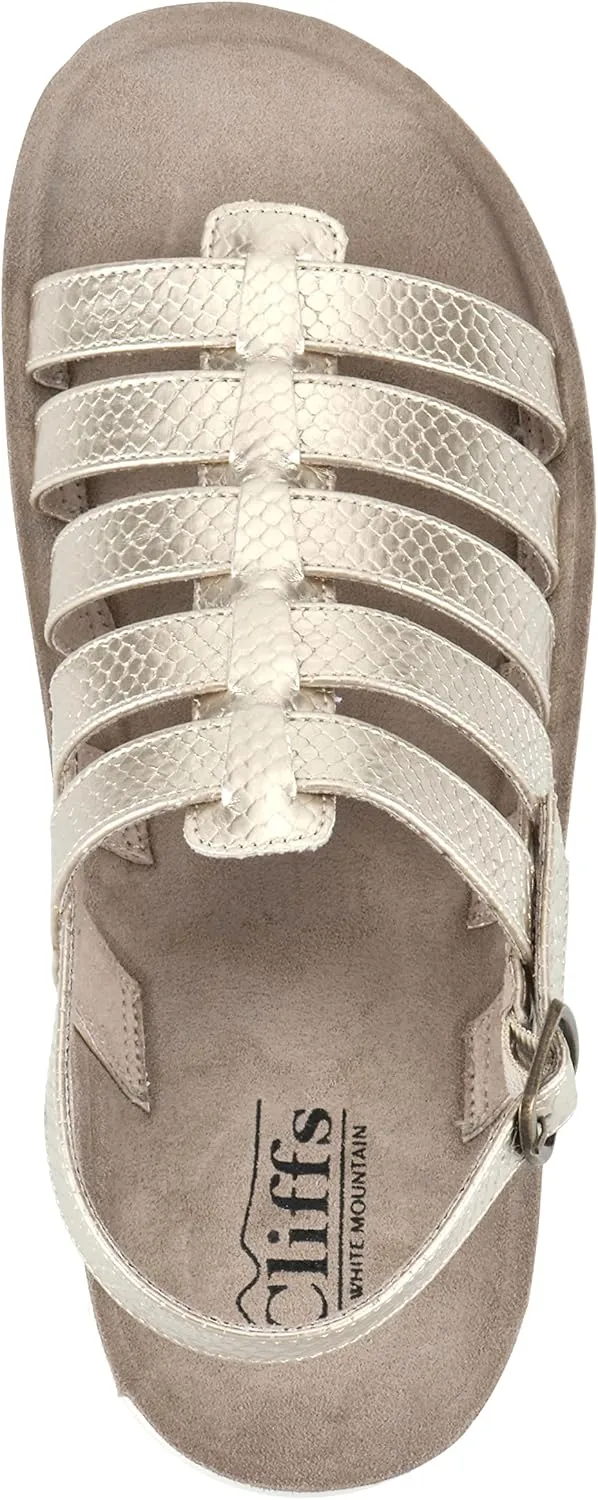 CLIFFS BY WHITE MOUNTAIN Beginning Women's Strap Sandal