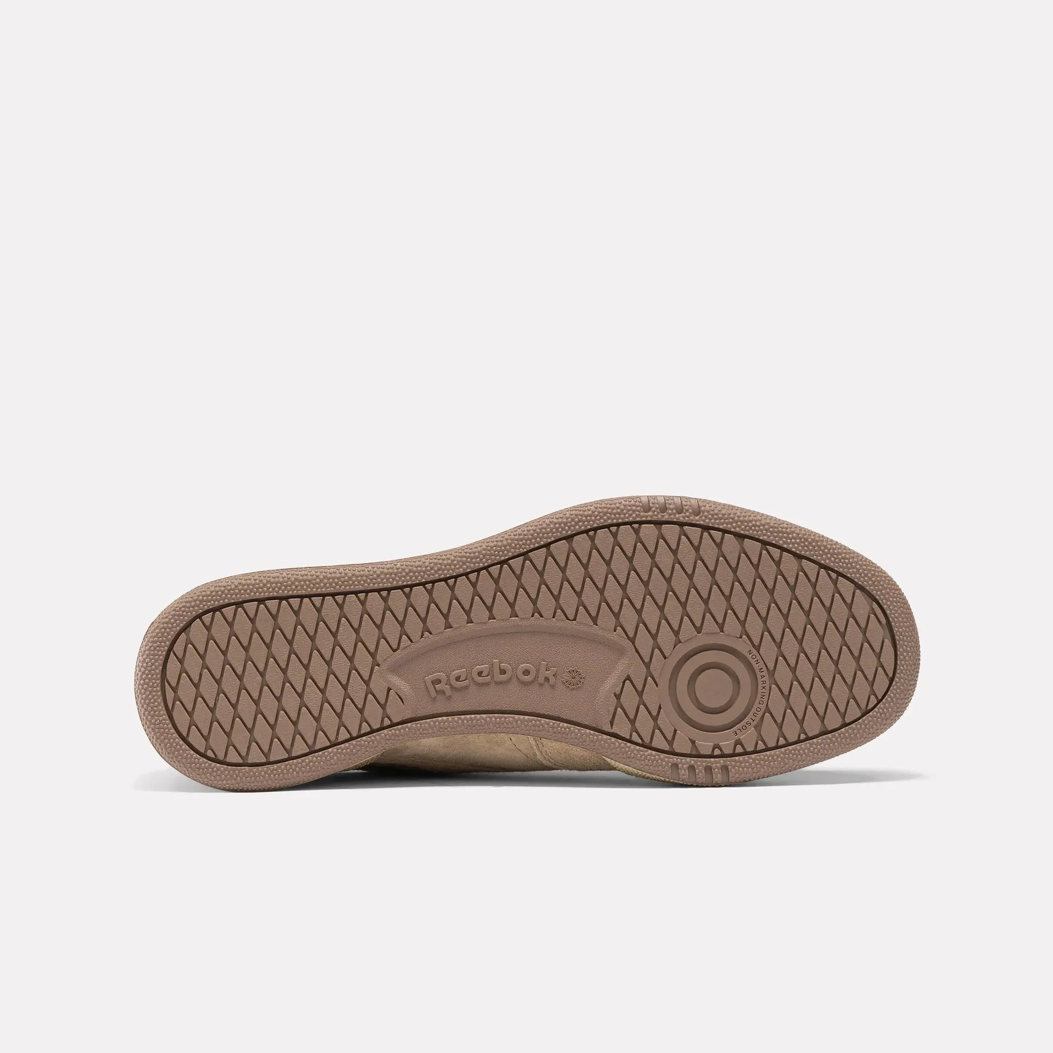 Club C 85 Suede Sneaker in Mushroom / Utility Brown