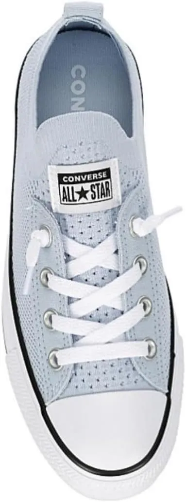 Converse Unisex Chuck Taylor All Star Shoreline Knit Sneaker - Lace up Closure Style - Light Blue White