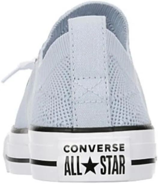 Converse Unisex Chuck Taylor All Star Shoreline Knit Sneaker - Lace up Closure Style - Light Blue White