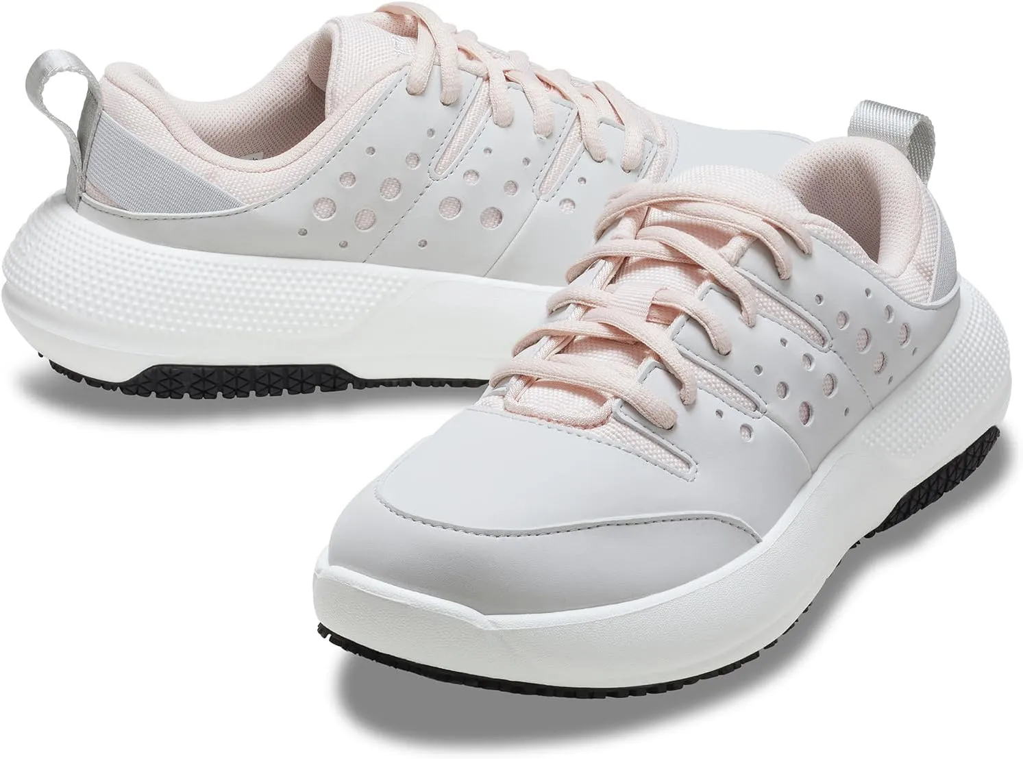 Crocs Women's On The Clock Work Sneakers, Slip Resistant Shoes