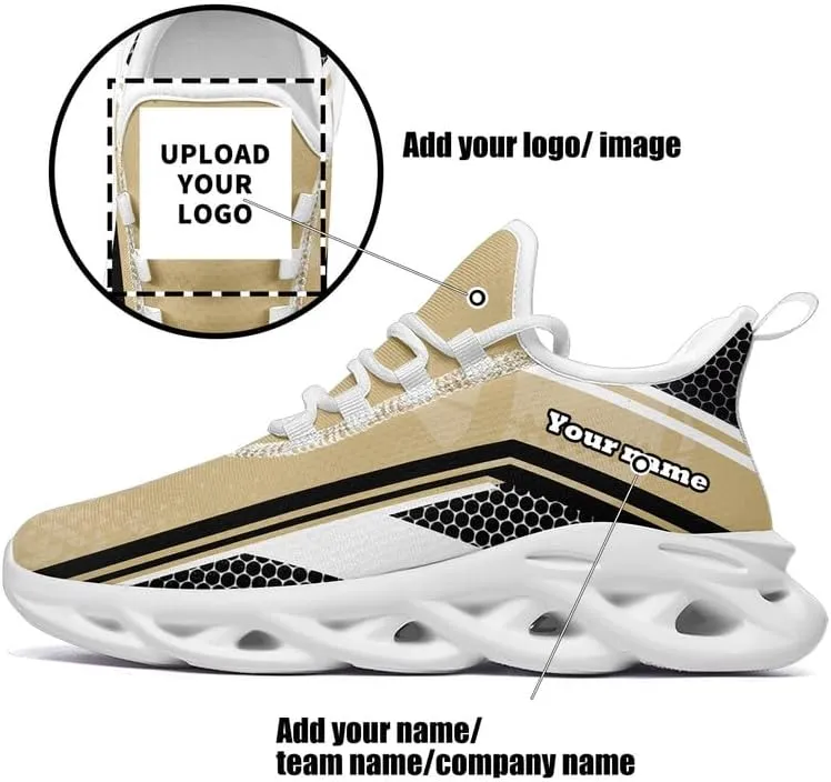 Custom Running Shoes for Men Women Personalized Jogging Walking Athletic Sports Shoe Light Weight Lace Up Unisex Sneaker