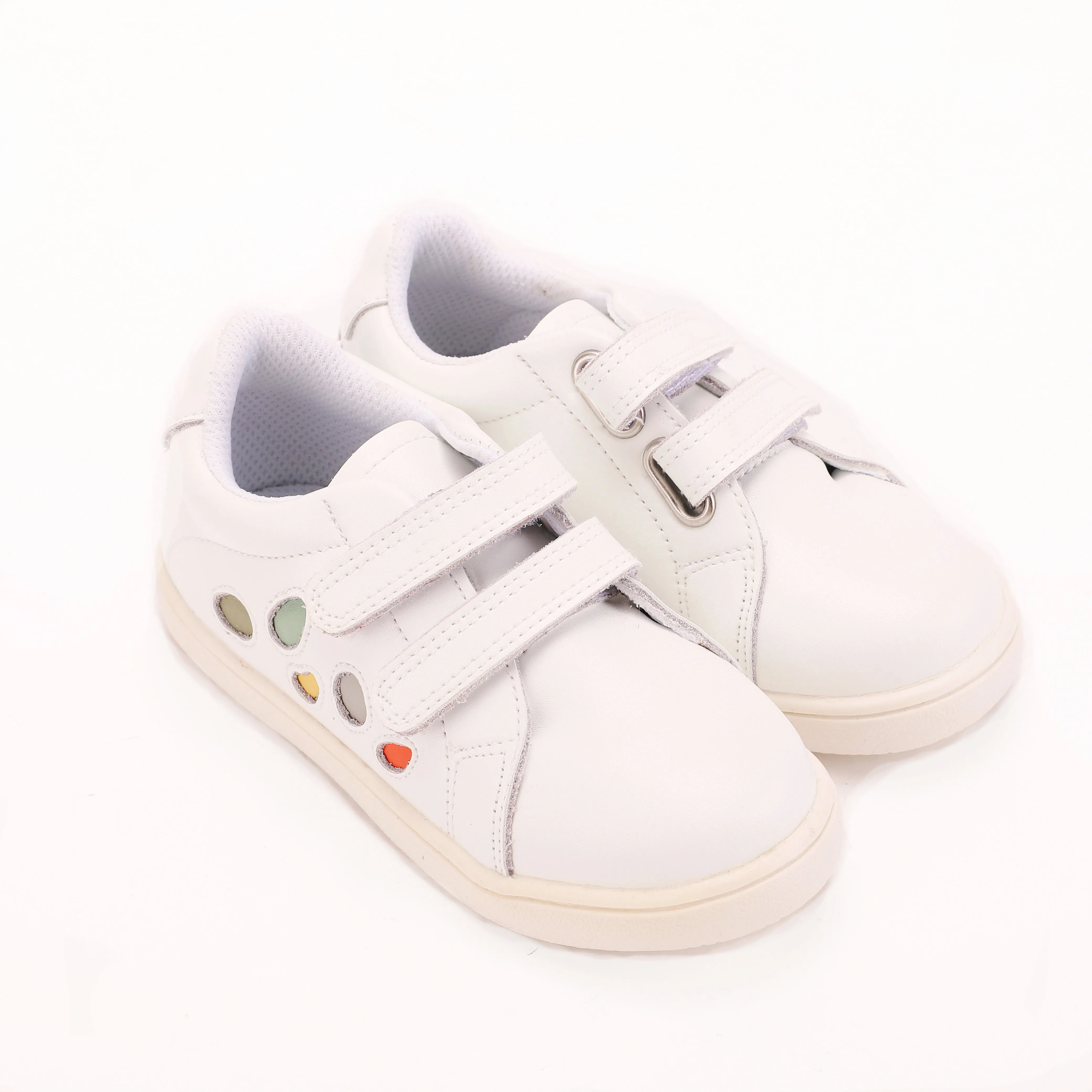 Cutout Velcro Sneaker - Hard Sole