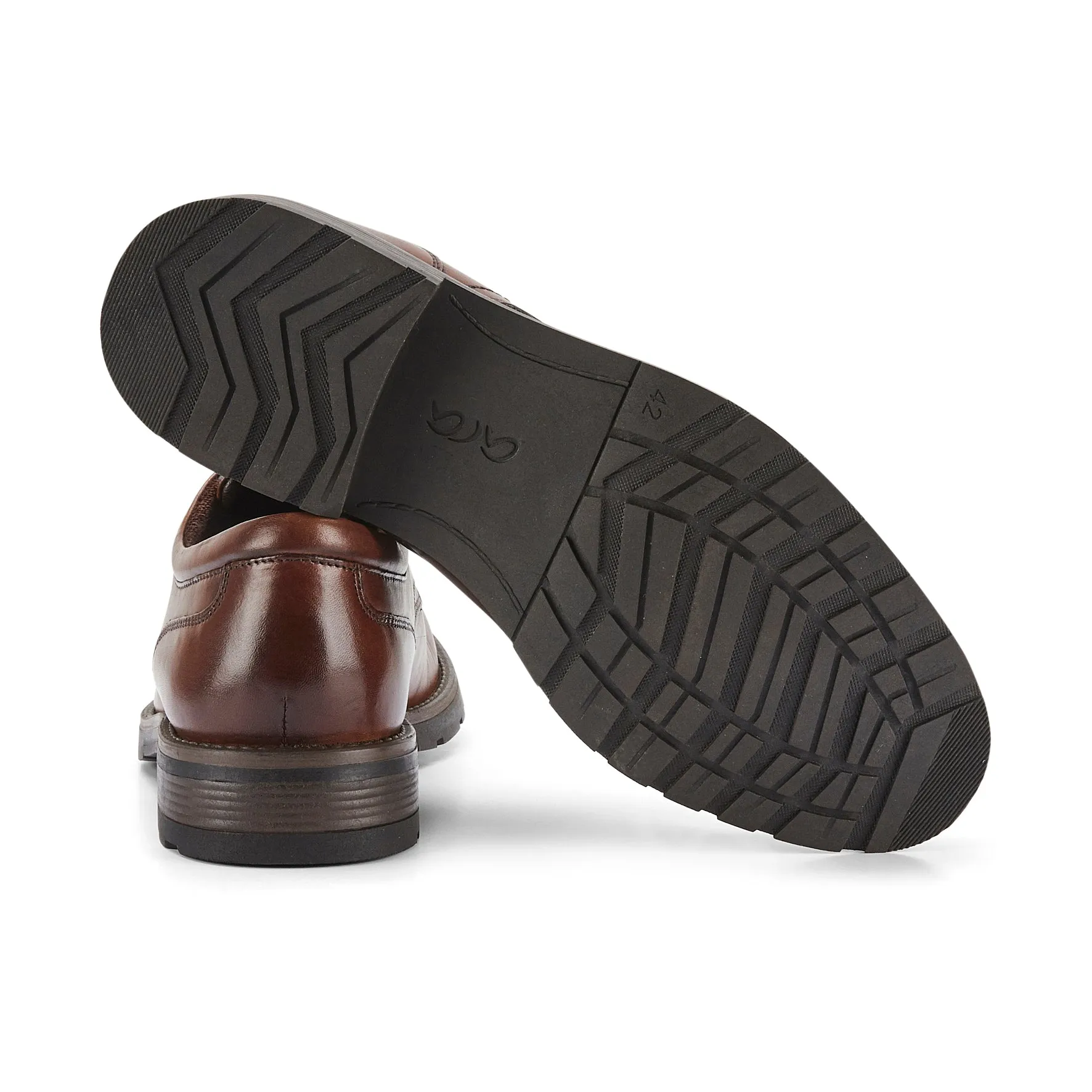 Dalston Leather Derby Shoes - Brown