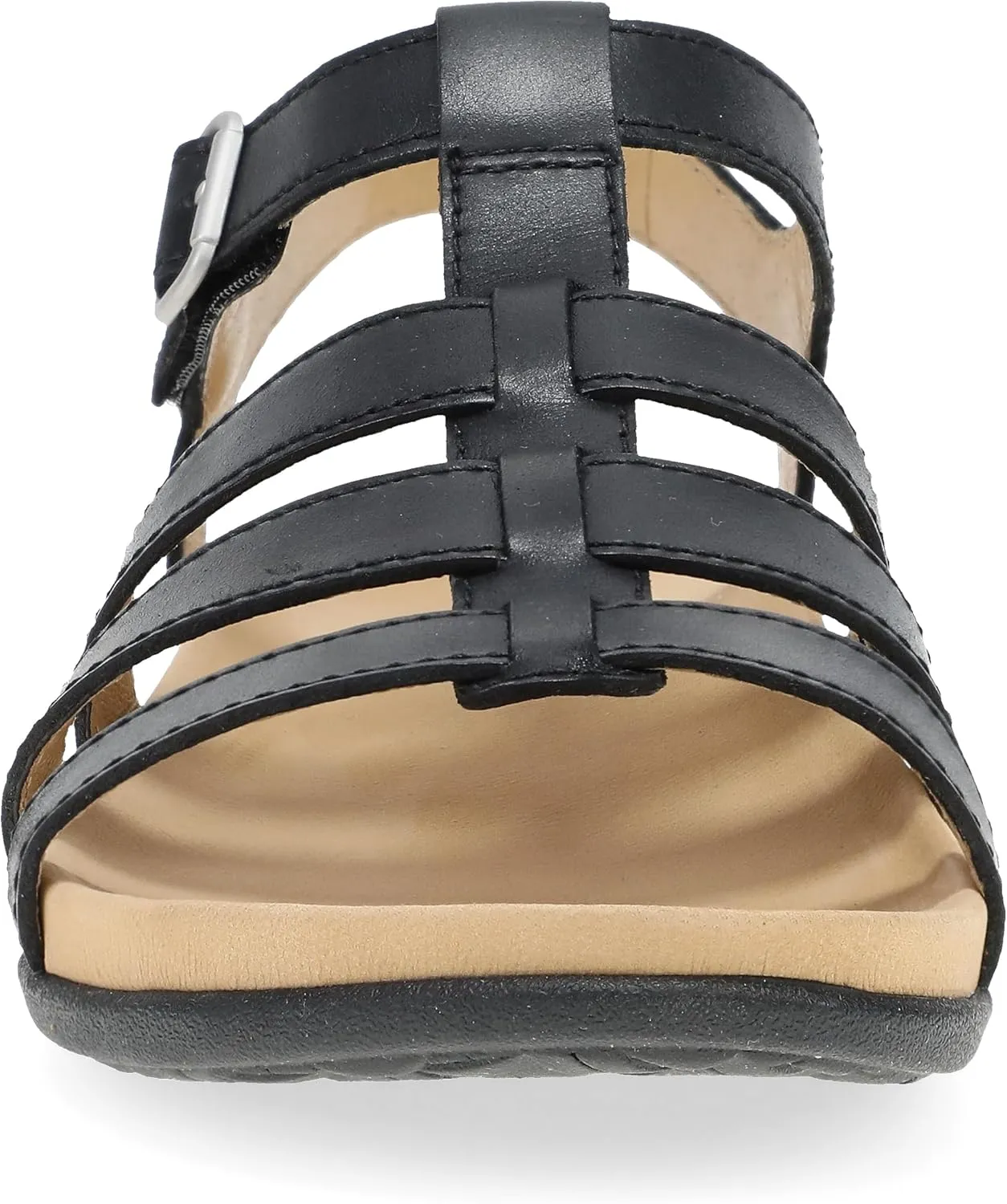 Dansko Janice Fisherman Sandal for Women - Leather Linings and Uppers for All-Day Comfort - Dual-Density EVA Footbed and Lightweight Rubber Outsole for Long-Lasting Wear