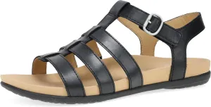 Dansko Janice Fisherman Sandal for Women - Leather Linings and Uppers for All-Day Comfort - Dual-Density EVA Footbed and Lightweight Rubber Outsole for Long-Lasting Wear