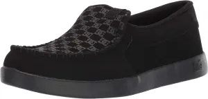 DC Men's Villain 2 Casual Slip On Skate Shoe Slipper, Black, 17