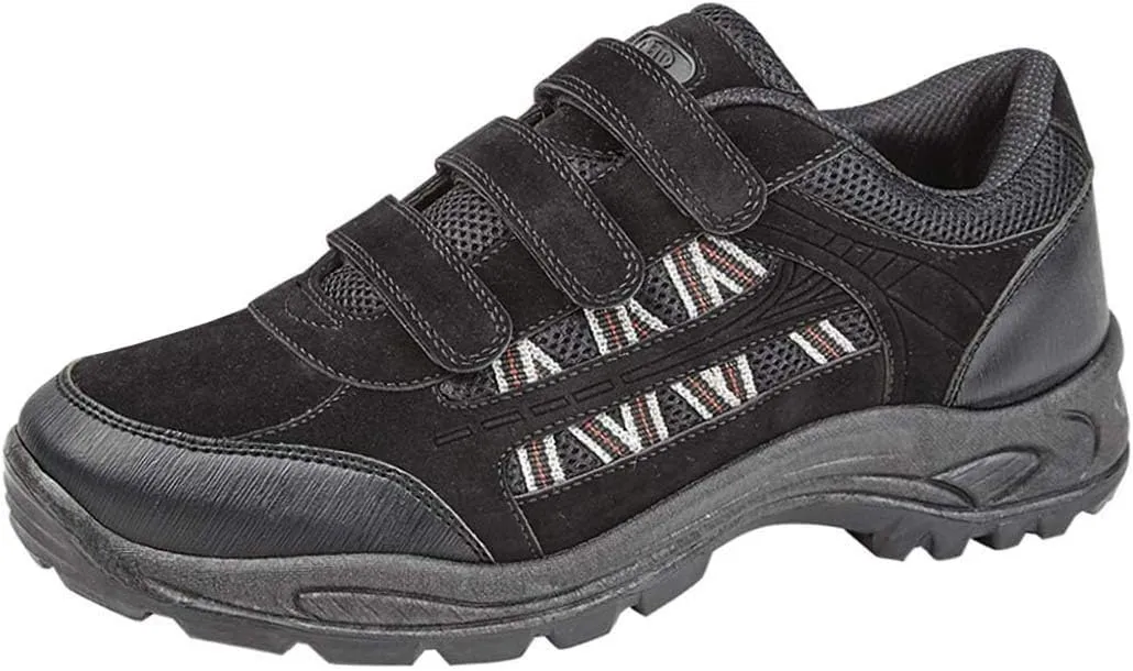 Dek Boys Ascend Triple Touch Fastening Trek Hiking Trail Shoes